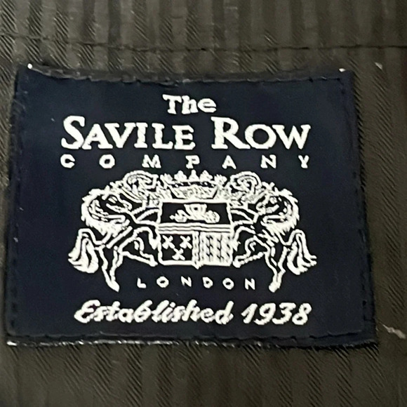 The Savile Row Strand Suit Pants in Black - NWOT - Size 34 Waist (Pants Only) - Picture 4 of 5